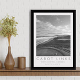 Cabot Links Golf Courses at Inverness, Nova Scotia, Canada, Golf Art Print, Framed Canvas Print Wall Art