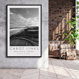 Cabot Links Golf Courses at Inverness, Nova Scotia, Canada, Golf Art Print, Framed Canvas Print Wall Art