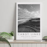 Cabot Links Golf Courses at Inverness, Nova Scotia, Canada, Golf Art Print, Gift for him, Canvas Print Wall Art