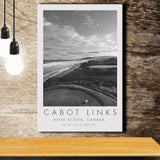 Cabot Links Golf Courses at Inverness, Nova Scotia, Canada, Golf Art Print, Gift for him, Canvas Print Wall Art