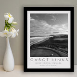 Cabot Links Golf Courses at Inverness, Nova Scotia, Canada, Golf Art, Gift for him, Framed Art Print Wall Decor