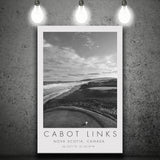 Cabot Links Golf Courses at Inverness, Nova Scotia, Canada, Golf Art Print, Gift for him, Canvas Print Wall Art