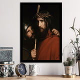 Carl Bloch Painting Christ With Mocking Soldier (1880),Framed Art Prints Wall Decor, Picture Framed
