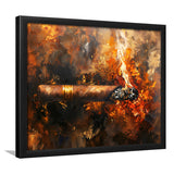 Cigar Art Vintage Style, Framed Art Print Wall Decor, Framed Picture