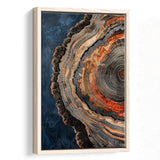 Close-Up Of An Old Half Of Weathered Tree,Framed Canvas Prints Wall Art Decor, Floating Frame