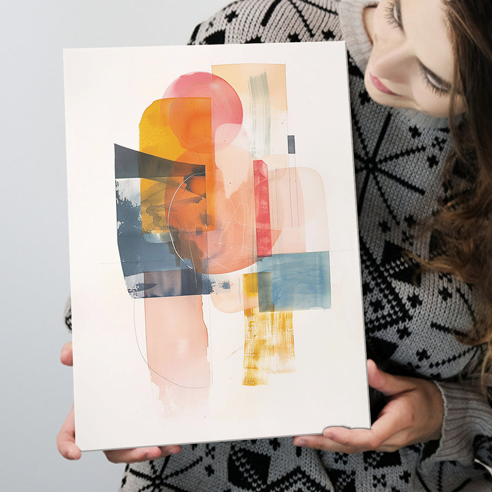 Contemporary Wall Art, Abstract Horizons Print Modern Home Decor, Canvas Print Wall Art, Wall Decor