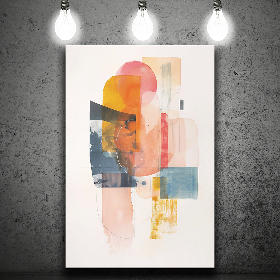 Contemporary Wall Art, Abstract Horizons Print Modern Home Decor, Canvas Print Wall Art, Wall Decor