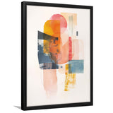 Contemporary Wall Art, Abstract Horizons Print Modern Home Decor, Framed Art Print, Fine Art Wall Decor