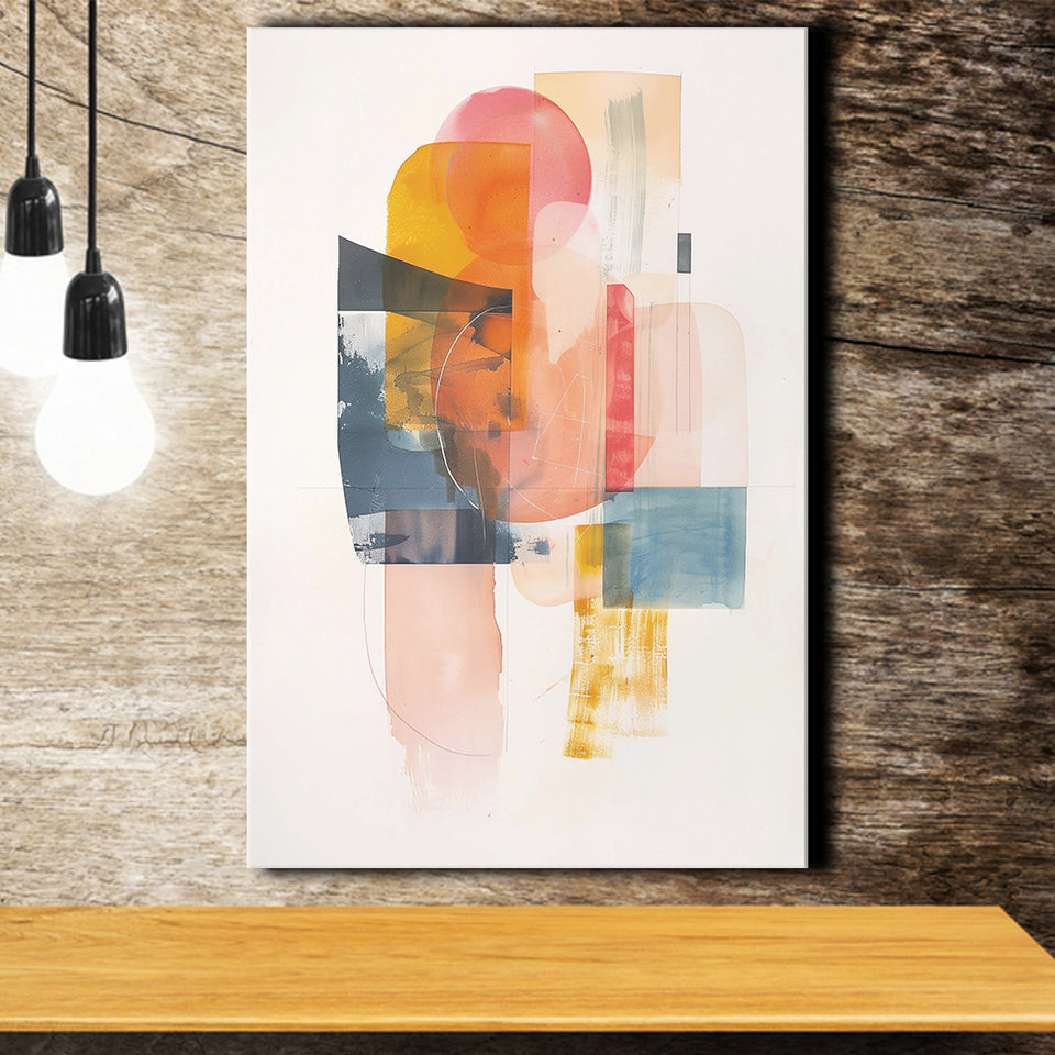 Contemporary Wall Art, Abstract Horizons Print Modern Home Decor, Canvas Print Wall Art, Wall Decor