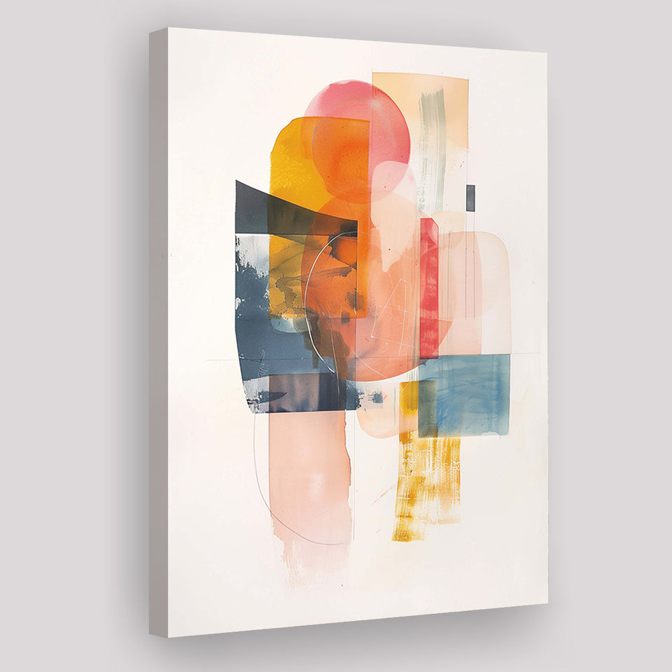 Contemporary Wall Art, Abstract Horizons Print Modern Home Decor, Canvas Print Wall Art, Wall Decor