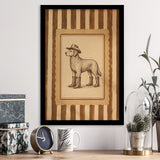 Cowboy Dog Wall Art Print, Funny Western Dancing Dog, Silly Dog Nursery Decor, Framed Art Print, Fine Art Wall Decor