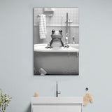 Cute Frog in Tub Printable Canvas Prints Wall Art, Bathroom kids art, Bathroom wall decor