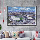 Dignity Health Sports Park Stadium WaterColor Framed Art Prints, Soccer Watercolor, Stadium Art Gifts