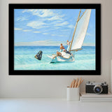 Edward Hopper,Ground Swell 1939 Art Print, Framed Art Print Wall Decor, Framed Picture