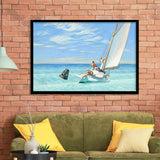 Edward Hopper,Ground Swell 1939 Art Print, Framed Art Print Wall Decor, Framed Picture