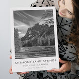 Fairmont Banff Springs Golf Course, Stanley Thompson Hole 02, Canada, Golf Art Print, Canvas Print Wall Art