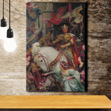 Frank Dicksee The Two Crowns Canvas Print,Museum Quality Wall Art, Canvas Painting, Canvas Print Wall Art Decor