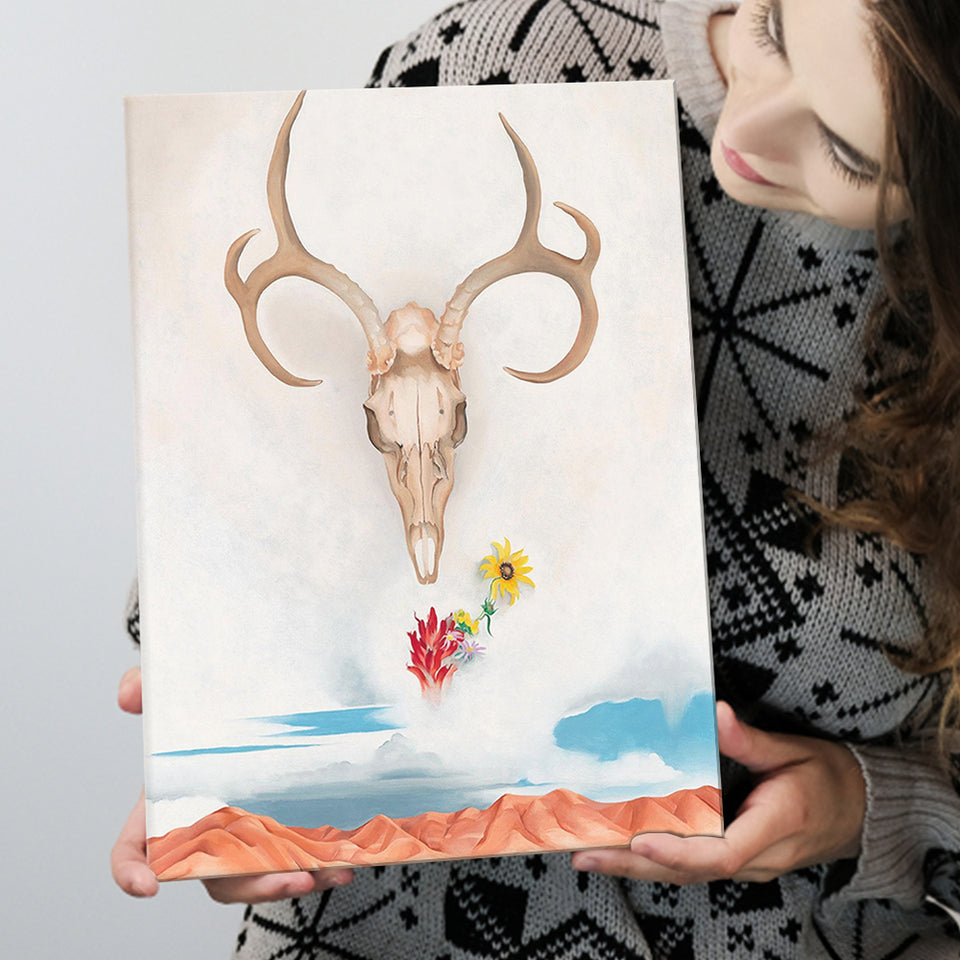 Georgia O Keeffe Summer Days (1936) Canvas Art Exhibition Painting, Canvas Painting, Canvas Print Wall Art Decor