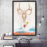 Georgia O Keeffe Summer Days (1936) Art Exhibition Painting,Framed Art Prints Wall Decor, Picture Framed