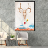 Georgia O Keeffe Summer Days (1936) Canvas Art Exhibition Painting,Framed Canvas Prints Wall Art Decor, Floating Frame