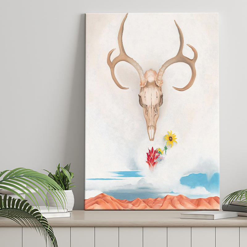 Georgia O Keeffe Summer Days (1936) Canvas Art Exhibition Painting, Canvas Painting, Canvas Print Wall Art Decor