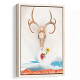 Georgia O Keeffe Summer Days (1936) Canvas Art Exhibition Painting,Framed Canvas Prints Wall Art Decor, Floating Frame