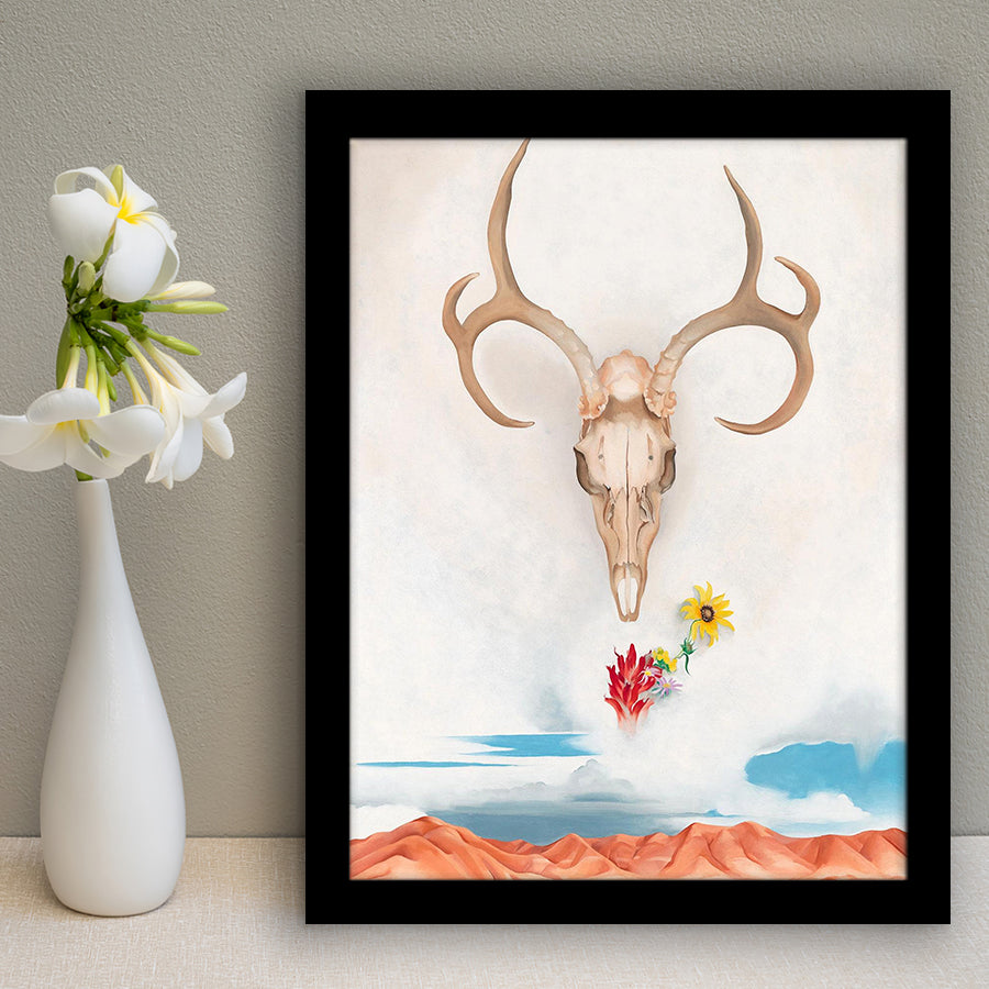 Georgia O Keeffe Summer Days (1936) Art Exhibition Painting,Framed Art Prints Wall Decor, Picture Framed