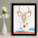 Georgia O Keeffe Summer Days (1936) Art Exhibition Painting,Framed Art Prints Wall Decor, Picture Framed