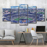Guaranteed Rate Field WaterColor 5 Panels Mix Canvas Prints, Chicago Illinois Baseball Watercolor, Large Stadium Canvas