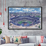 Guaranteed Rate Field WaterColor Framed Art Prints, Chicago Illinois Baseball Watercolor, Stadium Art Gifts