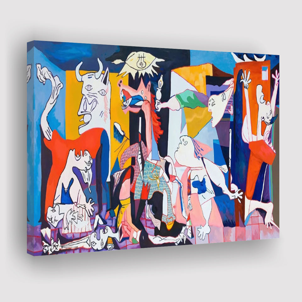 Guernica Canvas Print,Pablo Picasso Wall Art, Canvas Print Wall Art Decor, Landscape Art Print