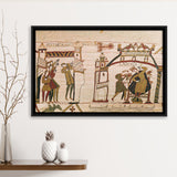 Halley'S Comet And Harold Receiving Bad News, Framed Canvas Print Wall Art Decor,Floating Frame
