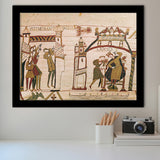 Halley'S Comet And Harold Receiving Bad News, Framed Art Print Wall Decor, Framed Picture