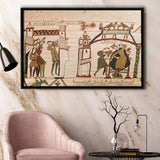 Halley'S Comet And Harold Receiving Bad News, Framed Canvas Print Wall Art Decor,Floating Frame