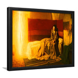 Henry Ossawa Tanner The Annunciation, Framed Art Print Wall Decor, Framed Picture
