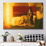 Henry Ossawa Tanner The Annunciation, Canvas Print Wall Art Decor, Landscape Art Print