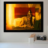Henry Ossawa Tanner The Annunciation, Framed Art Print Wall Decor, Framed Picture