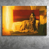 Henry Ossawa Tanner The Annunciation, Canvas Print Wall Art Decor, Landscape Art Print