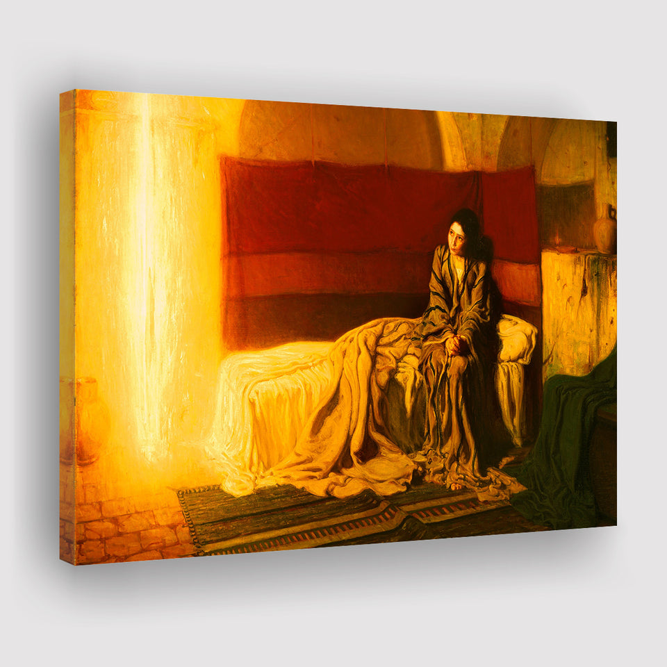 Henry Ossawa Tanner The Annunciation, Canvas Print Wall Art Decor, Landscape Art Print