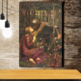 Beautiful Woman Without Mercy Fine Art Print Poster John William Waterhouse Print, Canvas Painting, Canvas Print Wall Art Decor