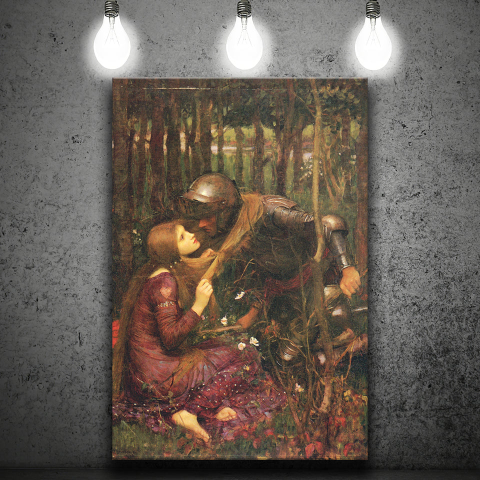 Beautiful Woman Without Mercy Fine Art Print Poster John William Waterhouse Print, Canvas Painting, Canvas Print Wall Art Decor