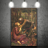 Beautiful Woman Without Mercy Fine Art Print Poster John William Waterhouse Print, Canvas Painting, Canvas Print Wall Art Decor