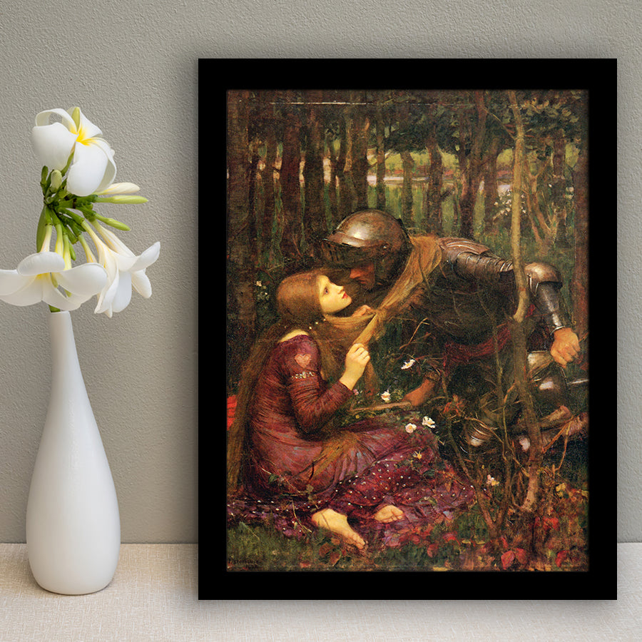 Beautiful Woman Without Mercy Fine Art Print John William Waterhouse Print,Framed Art Prints Wall Decor, Picture Framed