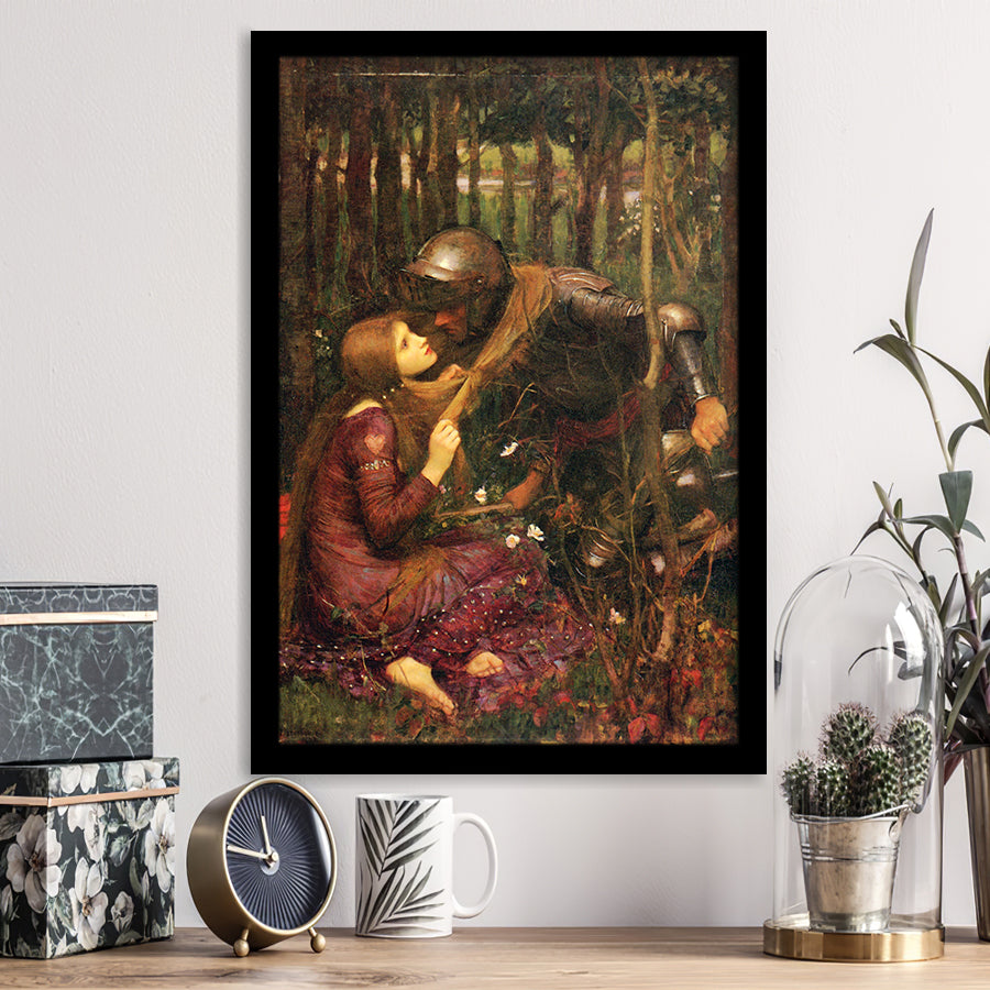 Beautiful Woman Without Mercy Fine Art Print John William Waterhouse Print,Framed Art Prints Wall Decor, Picture Framed