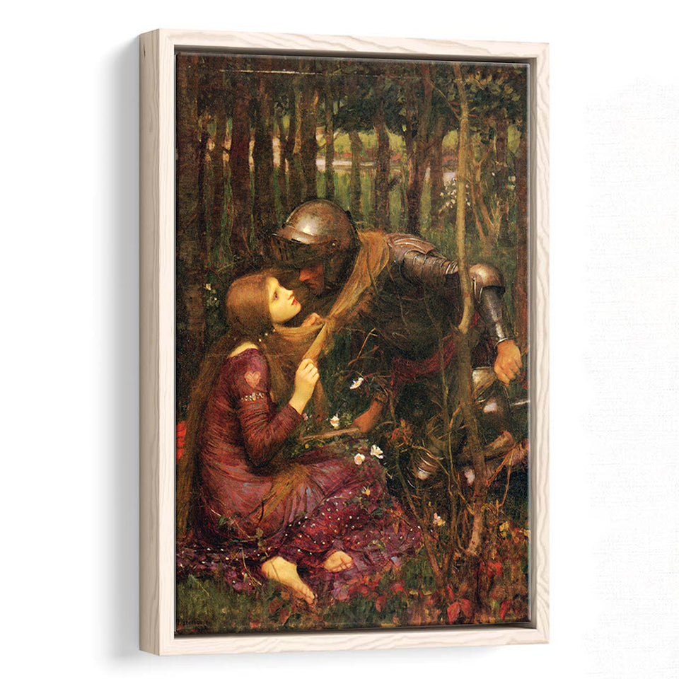 Beautiful Woman Without Mercy Art Print John William Waterhouse Print,Framed Canvas Prints Wall Art Decor, Floating Frame