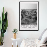 Kiawah Island Cassique Course, Hole 5, South Carolina, Golf Art Print, Floating Frame, Framed Canvas Print Wall Art
