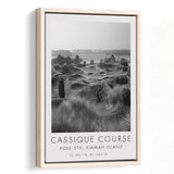 Kiawah Island Cassique Course, Hole 5, South Carolina, Golf Art Print, Floating Frame, Framed Canvas Print Wall Art