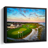 Kiawah Island Golf Resort Ocean Course, Golf Painting.South Carolina, Golf Art Print,Framed Canvas Prints Wall Art