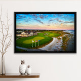 Kiawah Island Golf Resort Ocean Course, Golf Painting.South Carolina, Golf Art Print,Framed Canvas Prints Wall Art