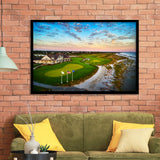 Kiawah Island Golf Resort Ocean Course, Golf Painting.South Carolina, Golf Art, Gift for him, Framed Art Prints Wall Decor